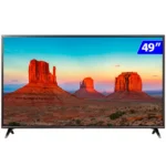 TELA DISPLAY LG LED 49″ 4K Wi-Fi Ultra HD 49UK6310PSE - Imagem 2