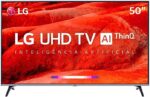 TELA DISPLAY Smart TV LED PRO 50" Ultra HD 4K LG 50UM751C0SB - Imagem 2
