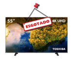Display Tv 55" Toshiba 4K Dled, Dolby Audio, TB011M