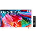 TELA DISPLAY Smart TV LG 86'' 8K 86QNED99SPA WiFi Bluetooth HDR - Imagem 2